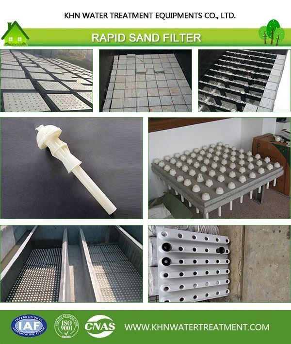 Rapid sand filters